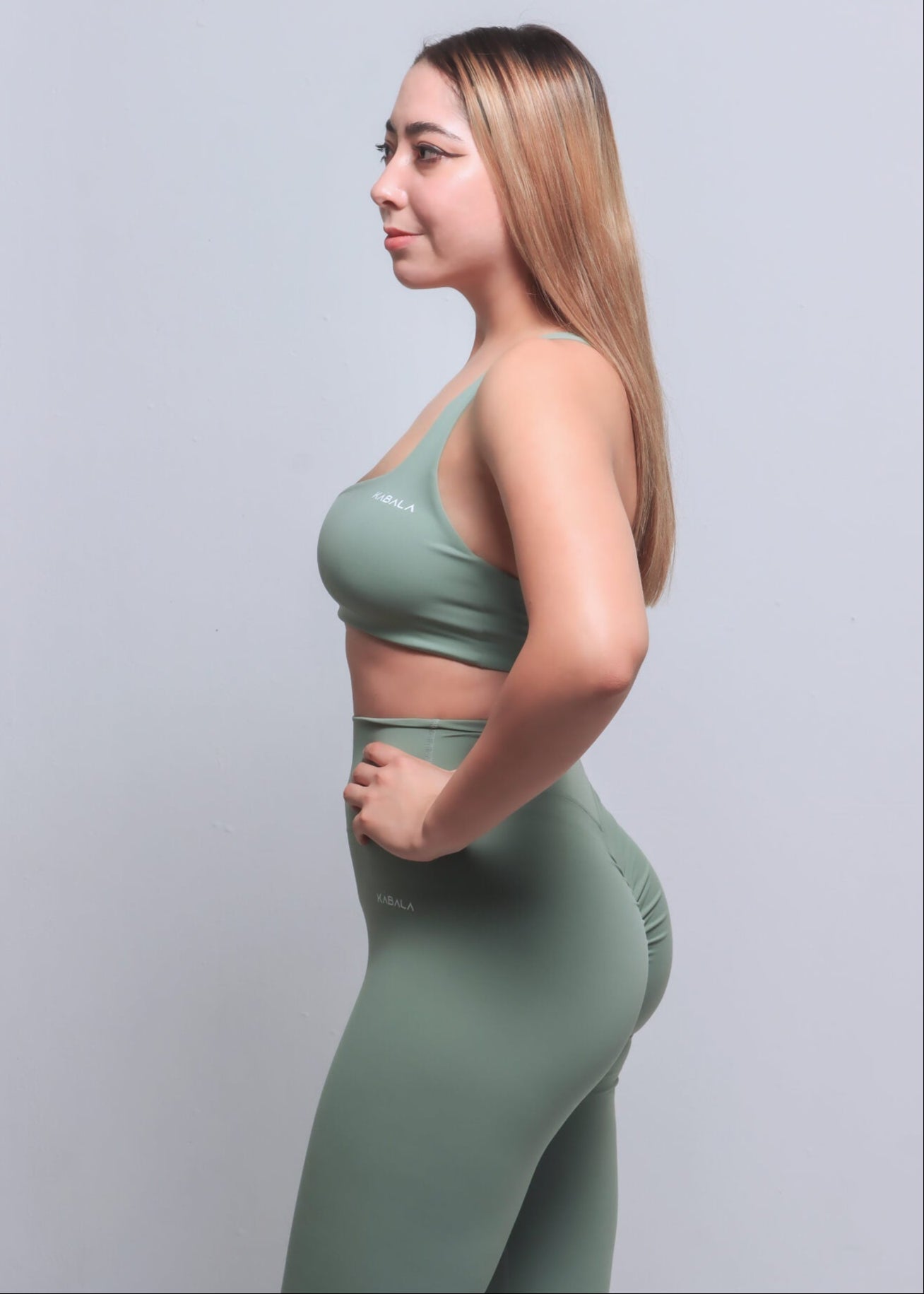 Leggings Origen Scrunch - Verde