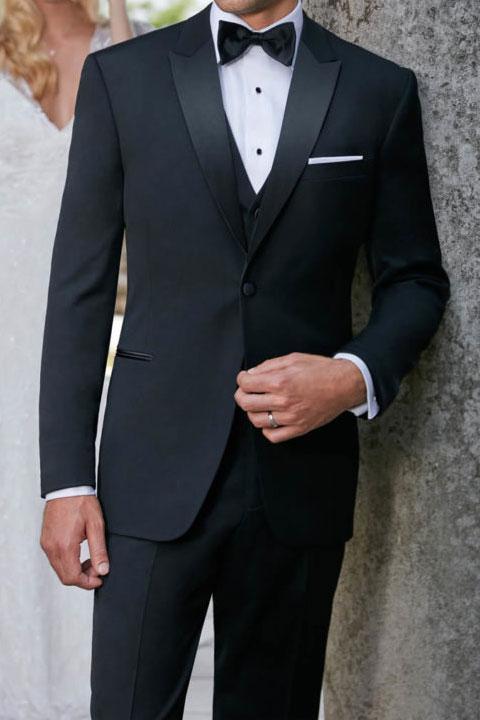 "Infinity" Heather Grey Tuxedo Jacket Notch (Separates)